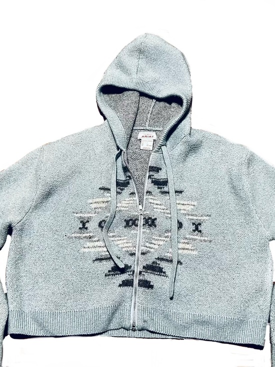Ariat Jackets & Blazers - Ariat Women's Agave Garden Zip Front Hooded Sweater